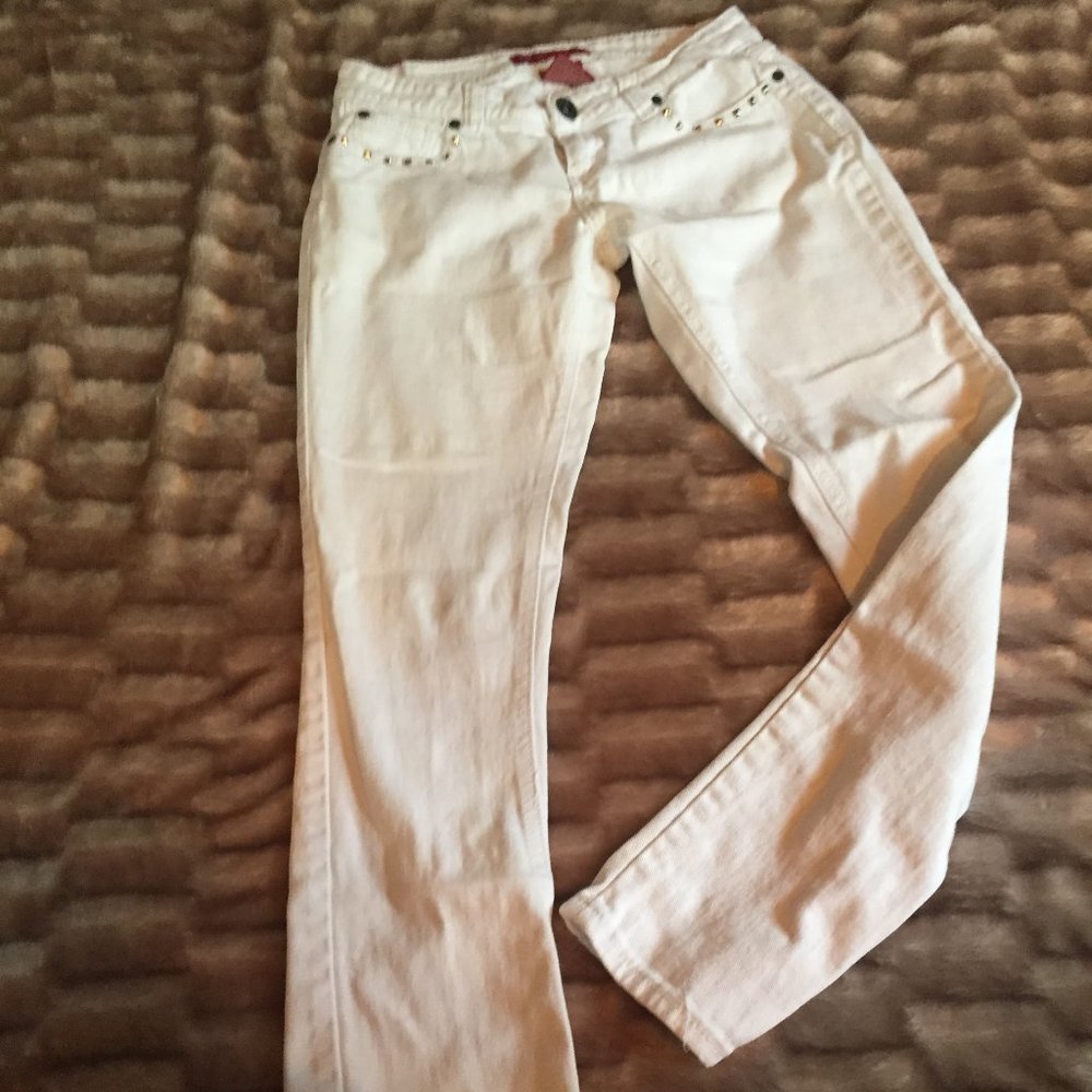 White jeans